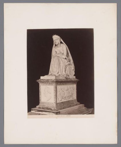 Statue of the Inconsolable after L. Bartolini