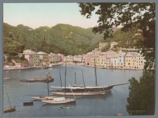 View of Portofino from the bay