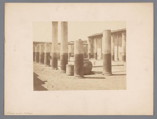Remains of the House of Meleager at Pompeii, Italy