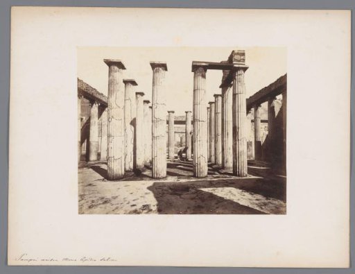 Remains of the House of Mario Epidio Sabini at Pompeii, Italy
