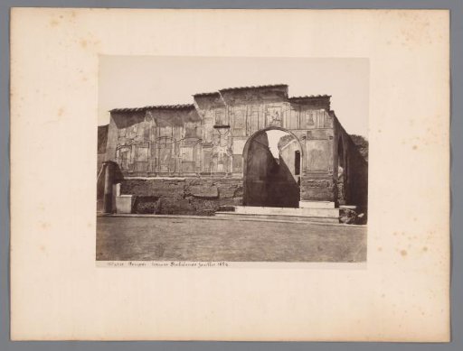 Ruin of the Stabian Baths at Pompeii, Italy