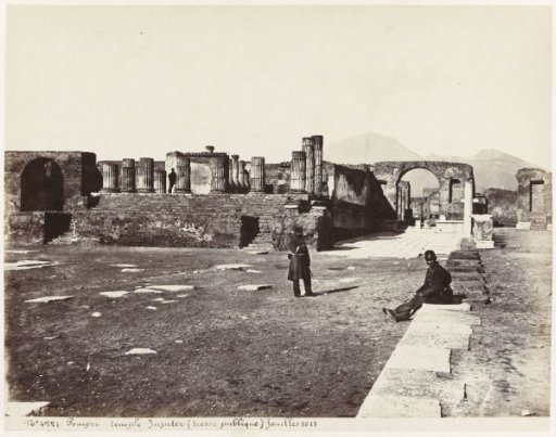 Temple of Jupiter in Pompeii, Italy