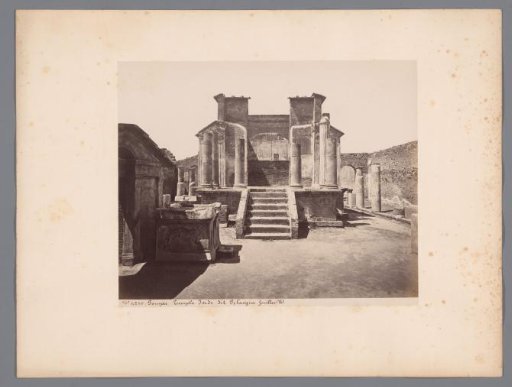 Ruin of the Temple of Isis at Pompeii, Italy