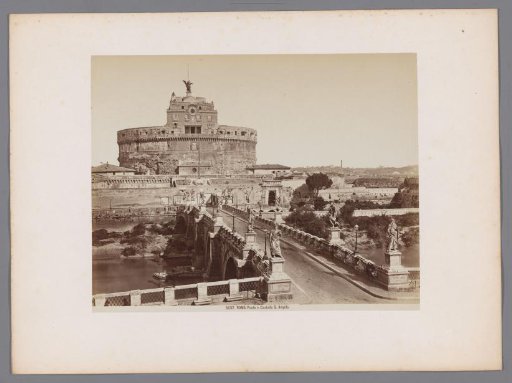 Bridge of Angels and Castel Sant'Angelo at Rome