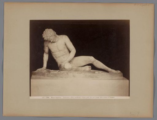 Sculpture of the Dying Gaul in the Capitoline Museums, Rome, Italy
