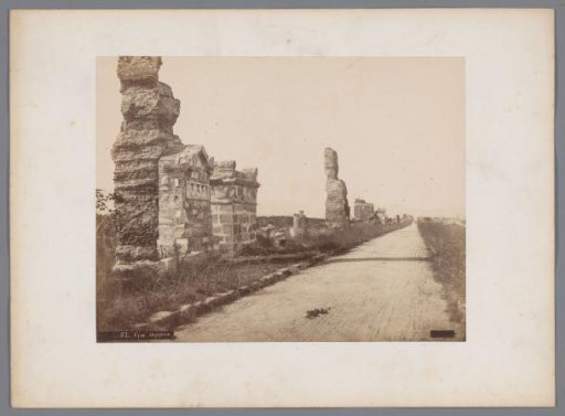 Via Appia near Rome, Italy