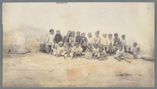 Group portrait of unknown Sicilian children