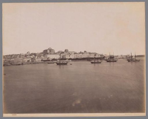 View of Syracuse from the bay, Sicily