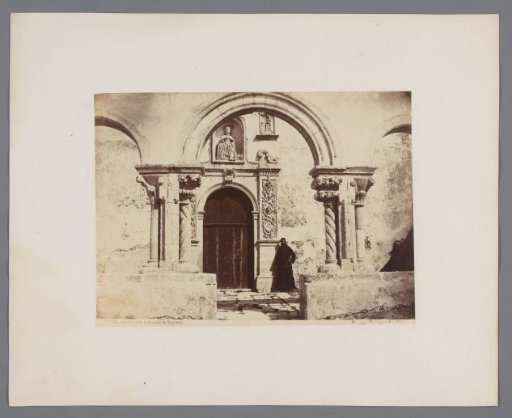 Entrance to the catacombs in Syracuse, Sicily