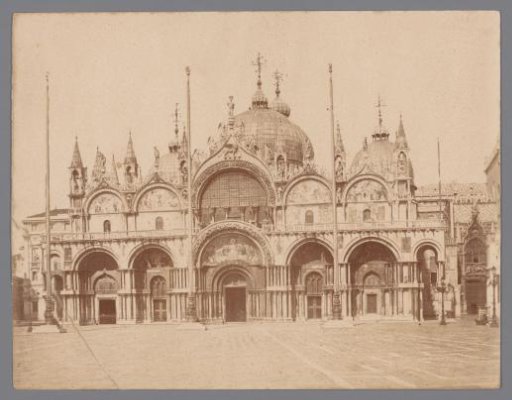 West facade of St. Mark's in Venice