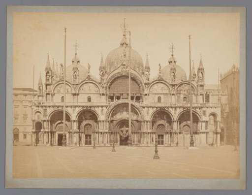 Exterior of St. Mark's in Venice, Italy