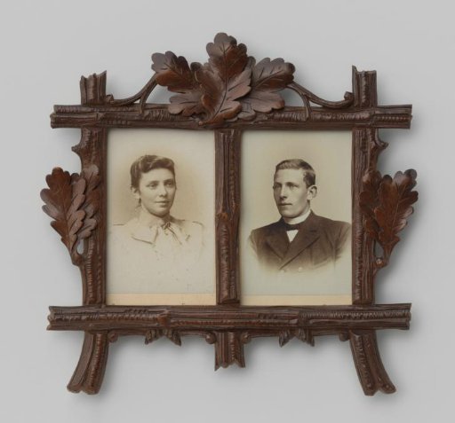 Two Portraits of an Unknown Man and an Unknown Woman