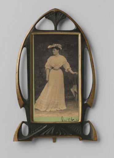Portrait of an Unknown Woman with an Umbrella