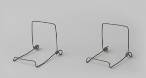 Two camera stands