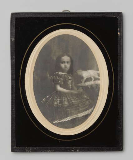 Portrait of an Unknown Standing Girl, Three Years Old