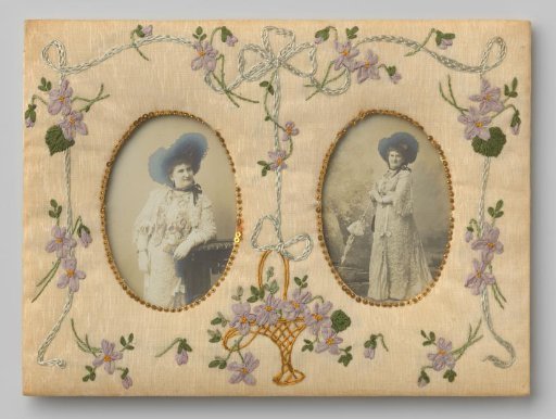 Two portraits of an unknown woman