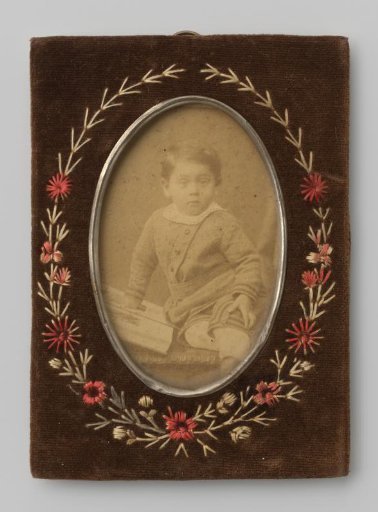 Portrait of an Unknown Child with a Book