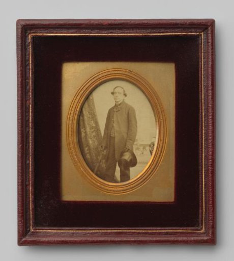 Portrait of an Unknown Man with Cane and Top Hat