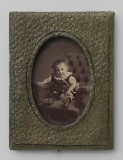 Portrait of an unknown toddler