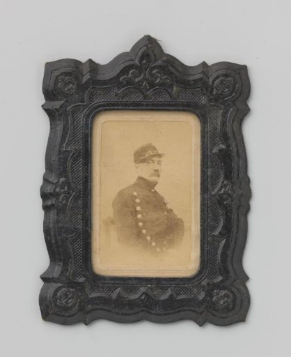 Portrait of an Unknown Man in Military Uniform