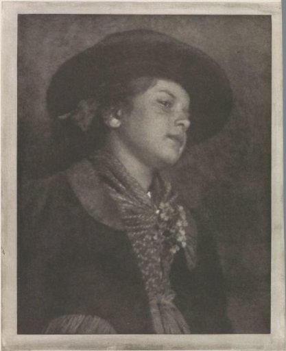 Portrait of Lotte Kühn, the Photographer's Daughter