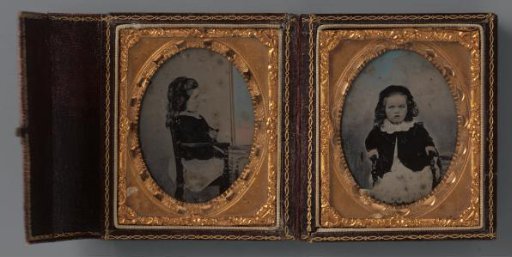Portrait of an Unknown Seated Girl