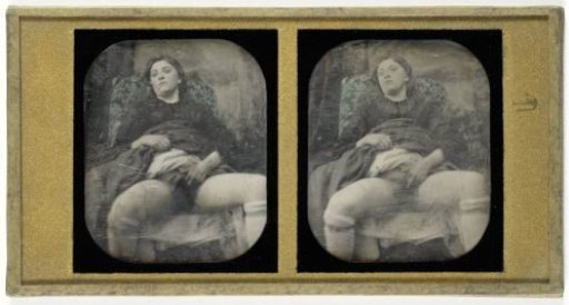 Portrait of an Unknown Woman Masturbating