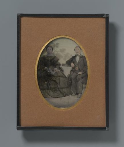 Portrait of an Unknown Seated Couple