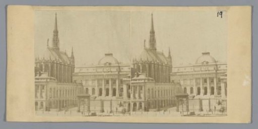 Sainte-Chapelle and the Palace of Justice, Paris