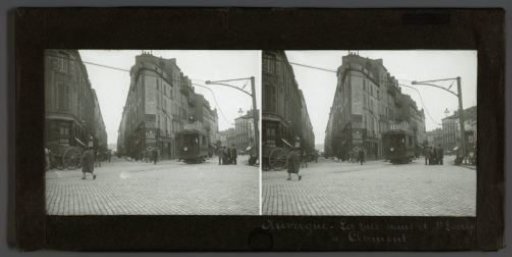 Corner of the Rue Neuve and Rue St. Louis, Clermont-Ferrand