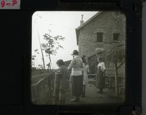 Women and Children at a Country House