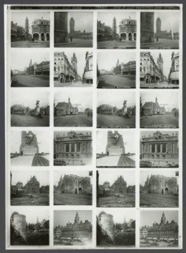 Twelve Stereoscopic Views of Lille, Valenciennes, Douai and Cambrai