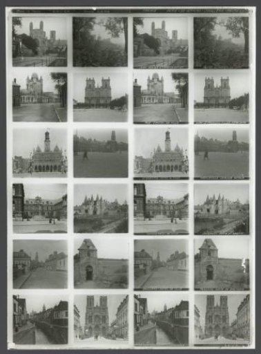 Twelve Stereoscopic Views of Monuments in the Vicinity of Amiens and Reims