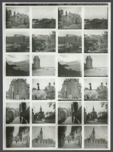 Twelve Stereoscopic Views of Places in Brittany