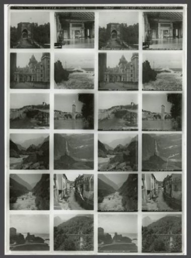 Twelve stereoscopic views from the surroundings of Pau and Biarritz