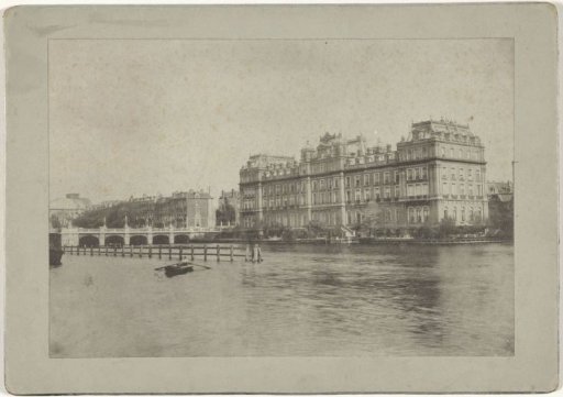 Amstel with the Amstel Hotel in Amsterdam
