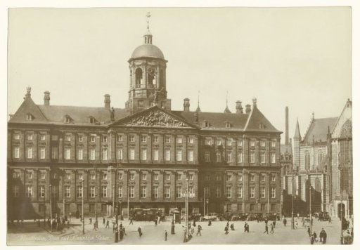 Royal Palace on the Dam in Amsterdam