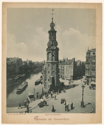 Munttoren and Muntplein, Amsterdam