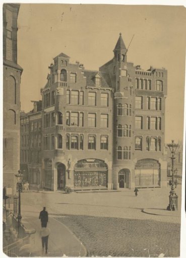 Buildings at the Muntplein, Amsterdam