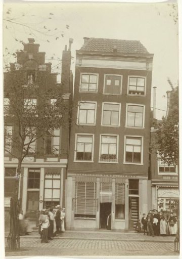 View of the Butchery J. Verkes at Westerstraat 52, Amsterdam