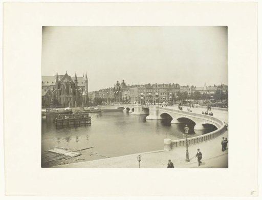 New Amstel Bridge with a view of the Ceintuurbaan, Amsterdam