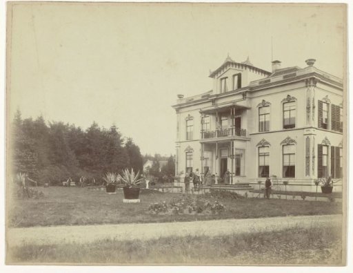 View of a villa
