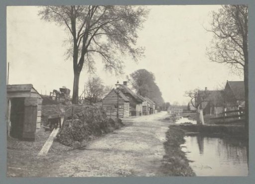 Village view in the Netherlands