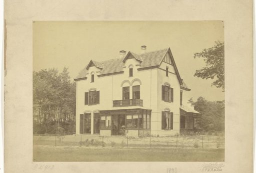 The house of D. van Eeden in Bussum designed by H.P. Berlage