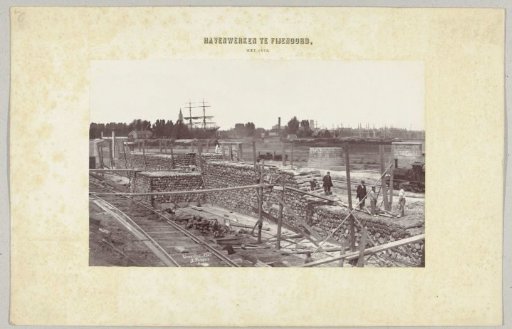 Construction of Harbour Works at Feijenoord, Rotterdam