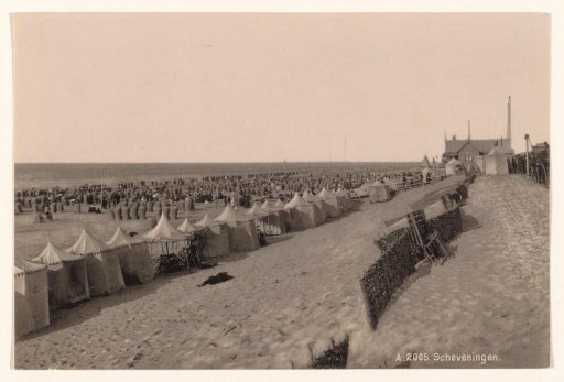 View of the Beach at Scheveningen