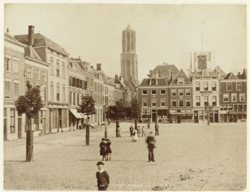 Neude and Dom Church at Utrecht