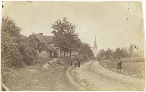 View of a Country Road, Possibly in Zeist
