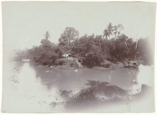River View in the Dutch East Indies