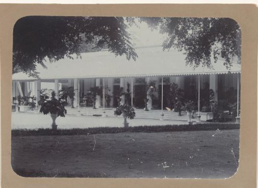 House with a Veranda in the Dutch East Indies